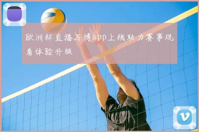 欧洲杯直播万博app上线助力赛事观看体验升级
